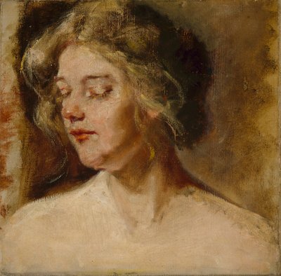 金髪のスタジオ モデル、19 世紀後半から 20 世紀初頭。 作： Alice Pike Barney