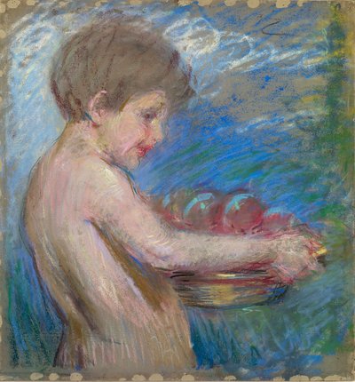 フルーツと子供 作： Alice Pike Barney