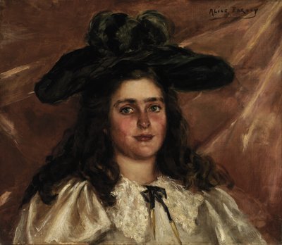 ビッグハットのローラ・アリス、カリフォルニア州。 1892-1895。 作： Alice Pike Barney