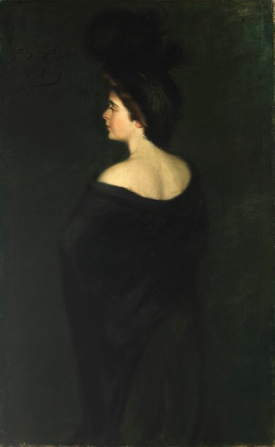 黒人のローラ、1899年。 作： Alice Pike Barney