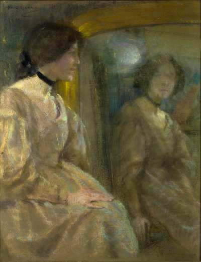 鏡の反射 作： Alice Pike Barney