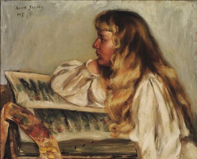 ナタリーとミサ、1890年。 作： Alice Pike Barney