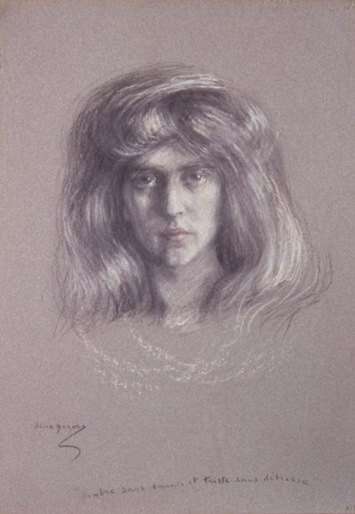 流れる髪のナタリー 作： Alice Pike Barney