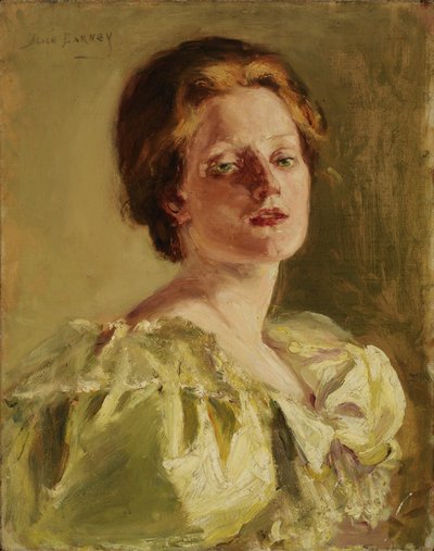 オーバーンでの研究、1904 年。 作： Alice Pike Barney