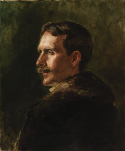毛皮のコート、カリフォルニア州。 1898年。 作： Alice Pike Barney