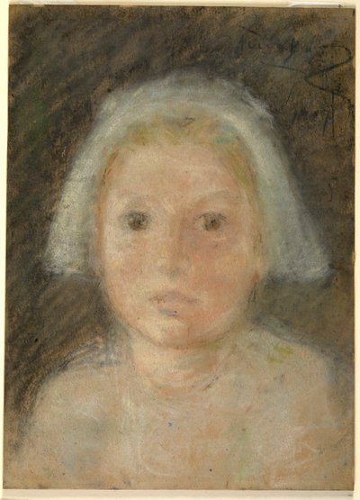 小さな白い帽子 作： Alice Pike Barney