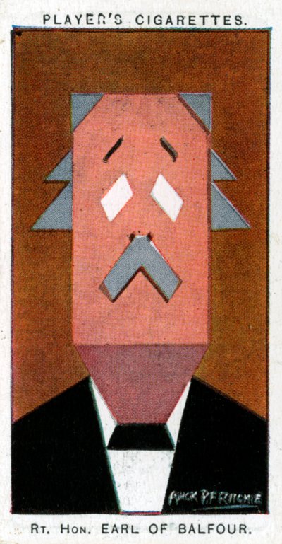 アーサージェームズバルフォー、初代バルフォー伯爵、1926年。 作： Alick P. F. Ritchie