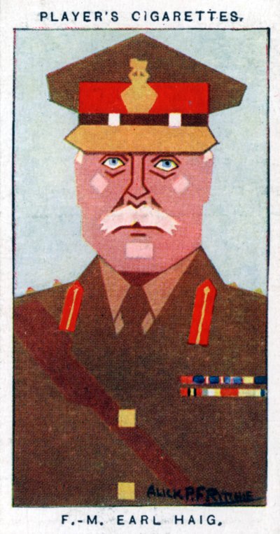 ダグラスハイグ、第1アールハイグ、イギリス陸軍元帥、1926年。 作： Alick P. F. Ritchie
