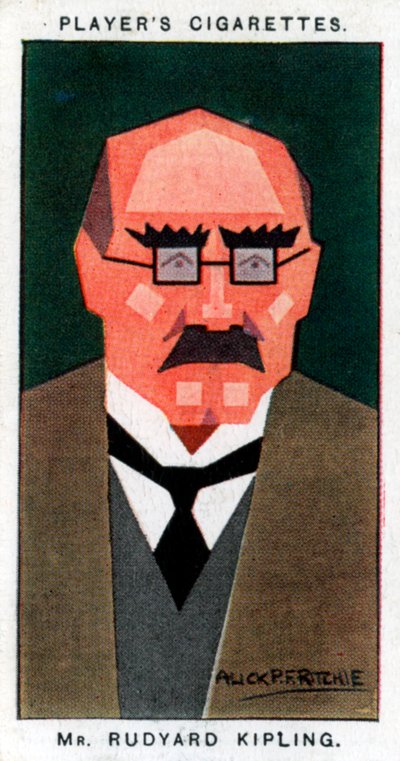 Rudyard Kipling、イギリスの作家および詩人、1926年。 作： Alick P. F. Ritchie