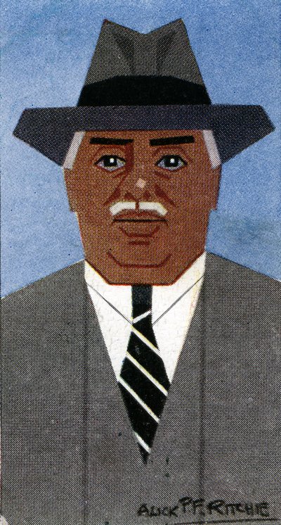 アガ・カーン氏（H.H. The Aga Khan III 作： Alick Penrose Forbes Ritchie