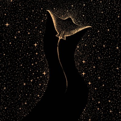 星空のマンタ 作： 