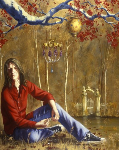 カルバン（キャンバスにアクリルと油） 作： Alix Contemporary Artist Soubiran Hall
