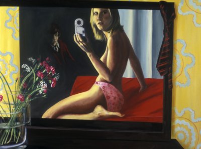 下着、2000（キャンバスにアクリル） 作： Alix Contemporary Artist Soubiran Hall