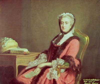レディーホランド、1766 作： Allan Ramsay