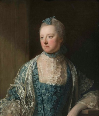 エリザベスの肖像、ソールズベリー伯爵夫人、旧姓キート 1721-1776、1769 年。 作： Allan Ramsay