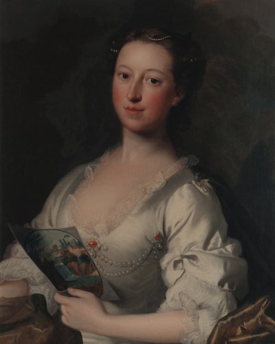 エリザベス・シーモアの肖像 作： Allan Ramsay