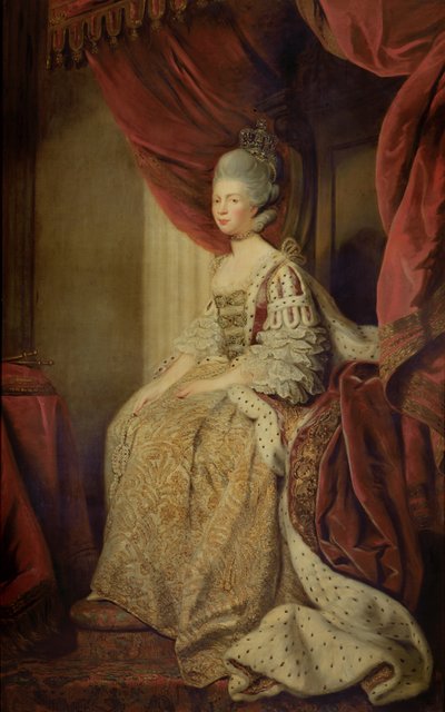 クイーンシャーロット 作： Allan Ramsay