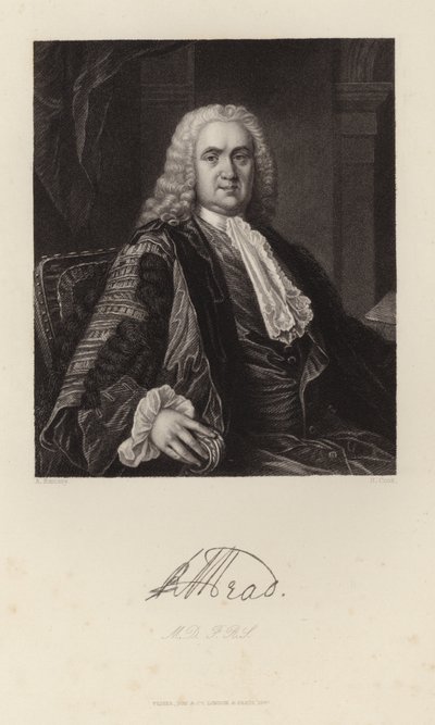 リチャードミード、1847年 作： Allan Ramsay