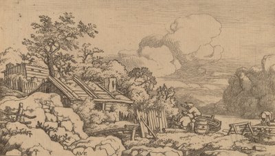 大工小屋、おそらく c. 16451656。 作： Allart van Everdingen