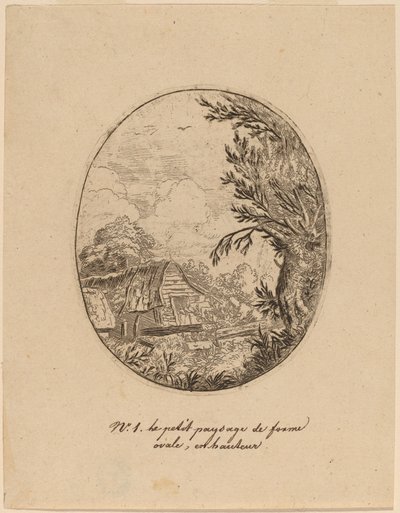 木の間のハムレット、おそらくc。 16451656。 作： Allart van Everdingen