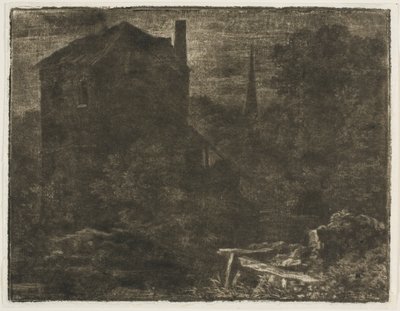 暗黒の風景 作： Allart van Everdingen