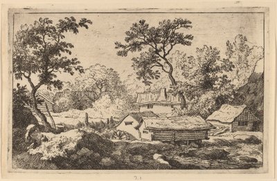 滝の下のミル、おそらく c. 16451656。 作： Allart van Everdingen