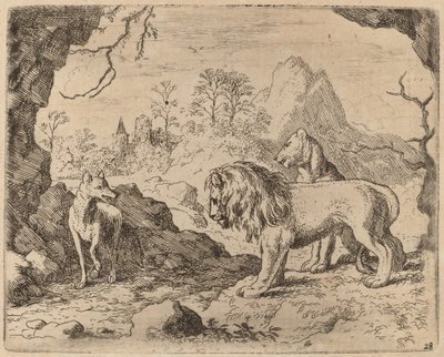 レイナードは隠された宝物を明らかにすることを約束します, おそらく c. 16451656。 作： Allart van Everdingen