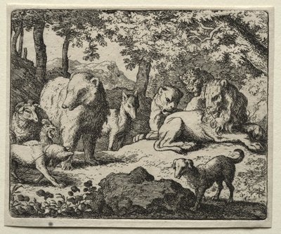 Reynard the Fox：The Suspension of the Sentence。 作： Allart van Everdingen