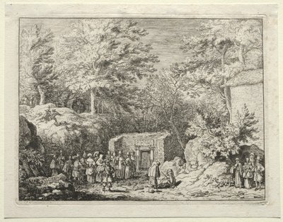 フォーススプリング、1660年代。 作： Allart van Everdingen