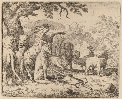 ラムはレイナードを祝福します。 16451656。 作： Allart van Everdingen