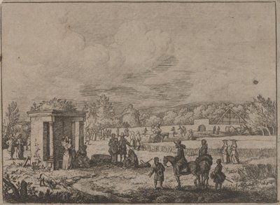ワトロスの春、1650年頃（エッチング） 作： Allart van Everdingen
