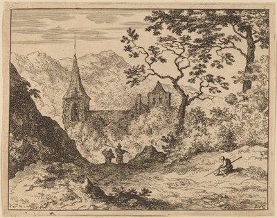 尖塔 作： Allart van Everdingen