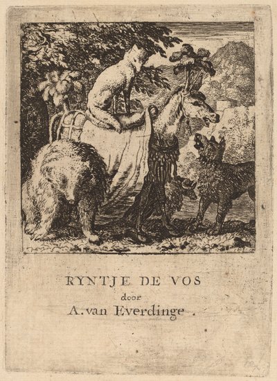 レイナードの勝利、おそらくc。 16451656。 作： Allart van Everdingen