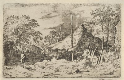ヘイバーンの下の車輪、17 世紀。 作： Allart van Everdingen