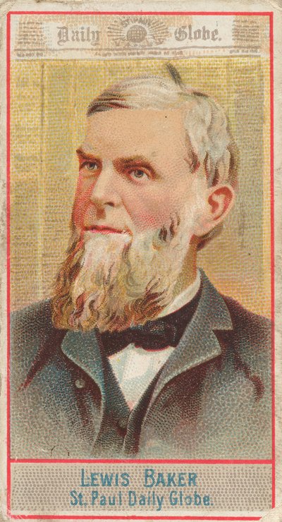 ルイスベイカー、セントポールデイリーグローブ、アレン＆ジンテのためのアメリカンエディターズシリーズN1 ...、1887年。 作： Allen