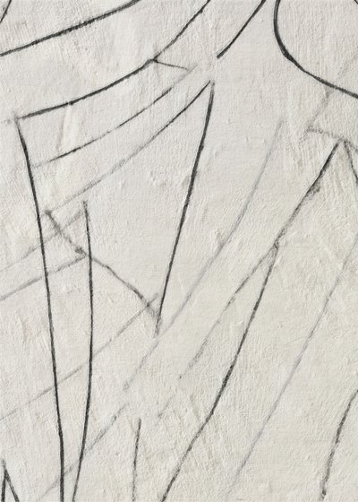 抽象的な黒い線 作： Alma