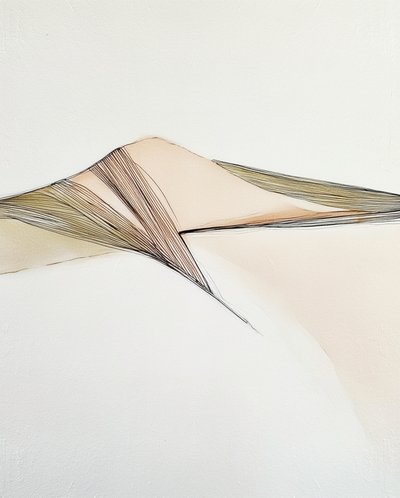 抽象的な砂丘の風景 作： 