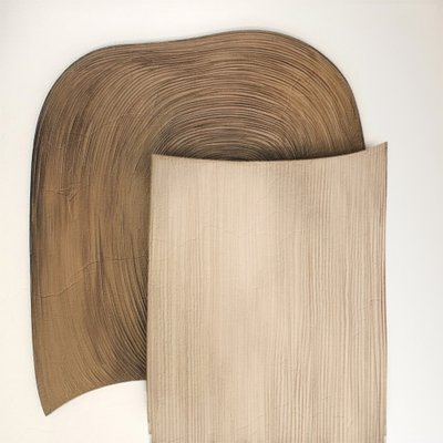 抽象的な層状形態 作： Alma