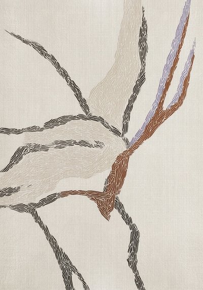 流れるような有機的なフォルム 作： 