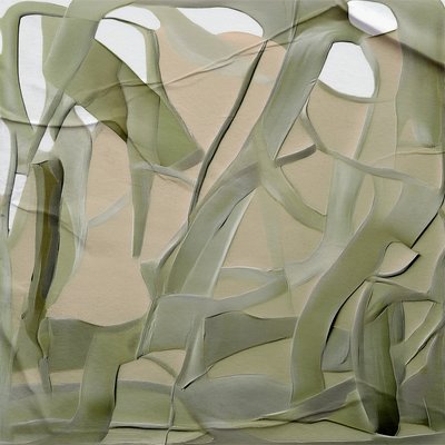 流れるような有機的なフォルム 作： Alma