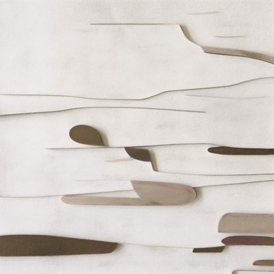 重なり合う抽象的な形態 作： 