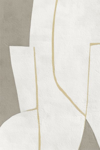 中立的な抽象的な形態 作： Alma