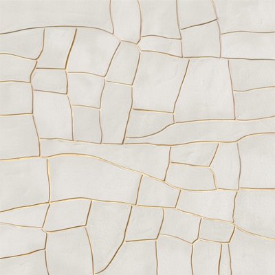 オーガニック・ホワイトゴールド・パターン 作： Alma