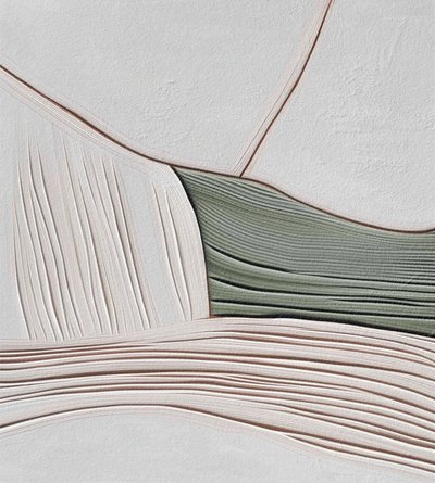 穏やかなオーガニックな質感 作： Alma