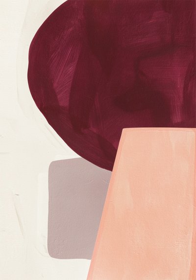 柔らかな抽象的な形 作： 