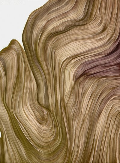 繊細で流れるような曲線 作： Alma