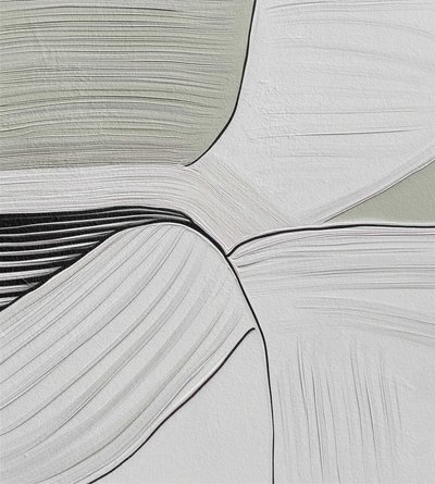 繊細な有機的な流れ 作： Alma