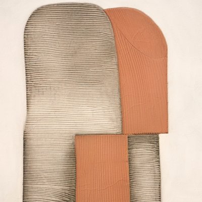 テラコッタ調の立体モチーフ 作： Alma