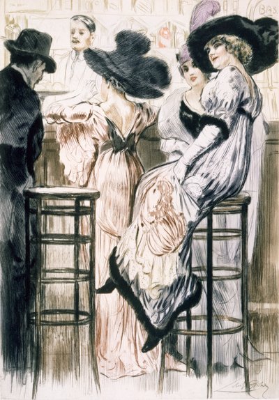 バーで、「パリ：ムール、コスチュームと態度1912-13、Vol。 1: Les Bars