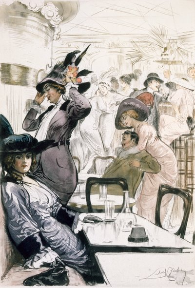 カフェ・ソサエティ、「パリ: ムール、衣装と態度 1912-13、Vol. 1: Les Bars